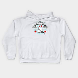 Romantic sad heart Kids Hoodie